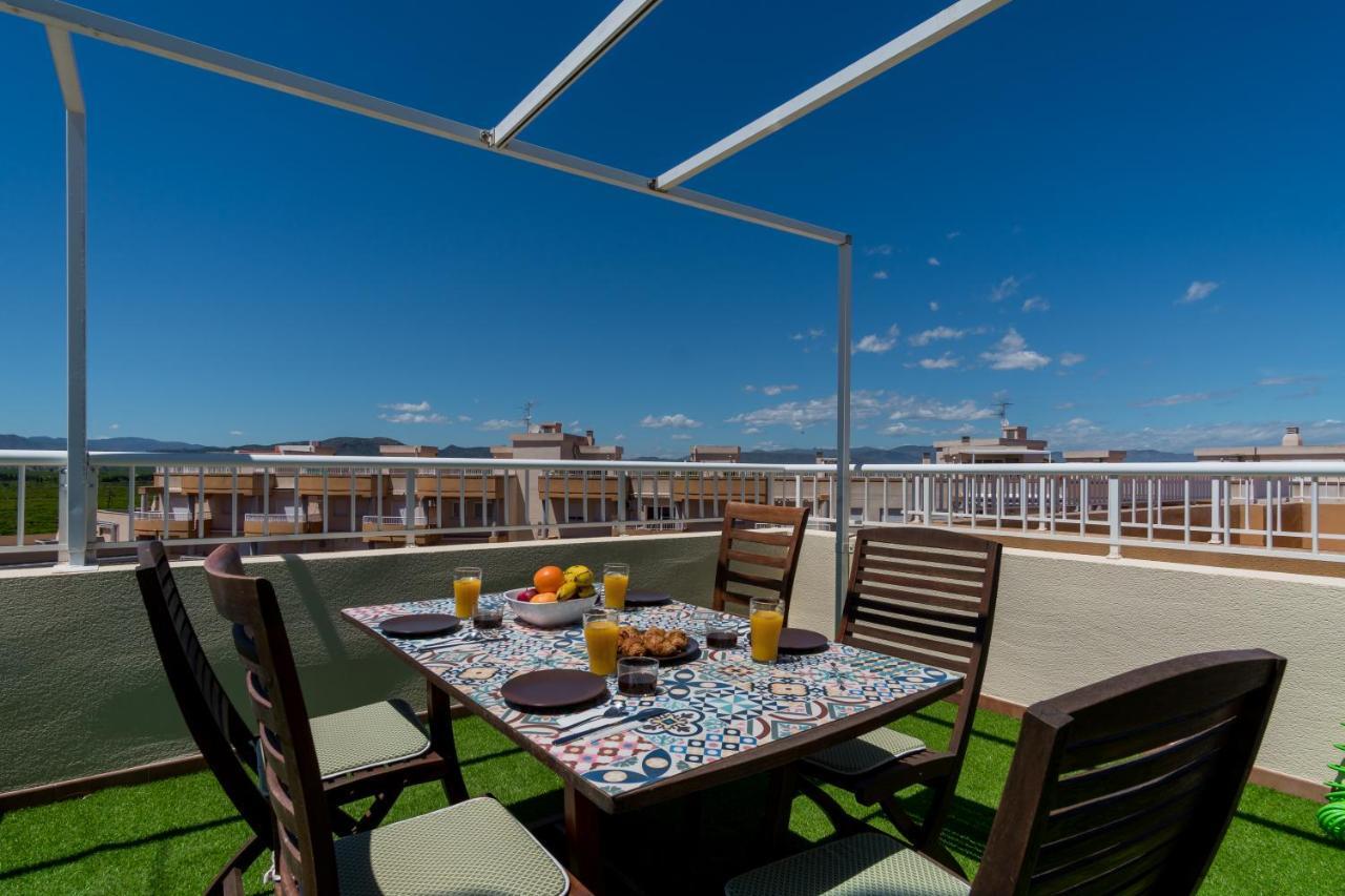 Duplex Penthouse With Terrace. Beach-Pool Canet d'En Berenguer Extérieur photo